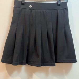 INDERO yoga,Tennis Black Mini stretchy Skirt